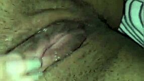 my creamy pussy and incredible orgasm in vertical video