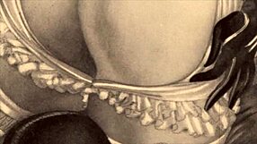 Vintage Erotic Cartoon Drawings