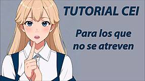 Hey, check out this cei tutorial in spanish for slow cum eating.
