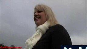 Mature Milf Struts Big Ass in Tight Leggings