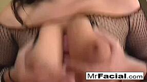 london gives extra wet and sloppy blowjob