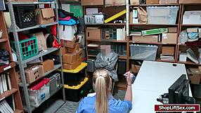 Damn, LP Officer Sucks Shoplifter's Monster Cock Hard!