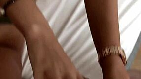 Latina's Pussy Drips On Huge Cock