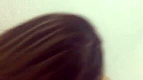 rica puta from tinder gives a sloppy blowjob with big tits, part 1 of teen action 😍