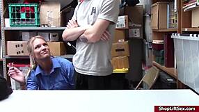 Damn, LP Officer Sucks Shoplifter's Monster Cock Hard!