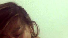 rica puta from tinder gives a sloppy blowjob with big tits, part 1 of teen action 😍