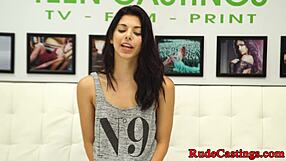 Sweet Teen 18+ Gets Roughfucked At Casting While Bound In Missionary