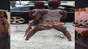 Big Booty Girls Clap Asses Hidden!