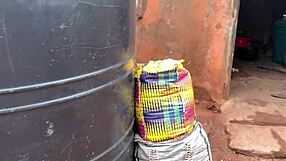 Intense doggy style session ends with hot cumshot on ass