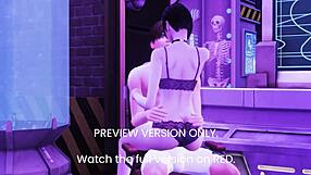 Resident Evil Hentai Licks Pussy