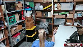 Damn, LP Officer Sucks Shoplifter's Monster Cock Hard!