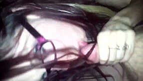 Homemade Blowjob from Russian Amateur with Sloppy Finish