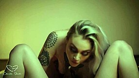 Charlie Forde and Violet Devine sneak a fuck by candlelight