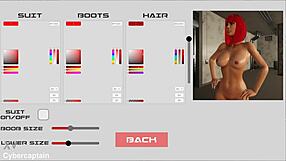 3D Metal Bondage Fetish Game Adventure