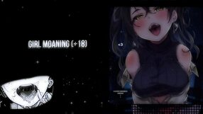 Is that hot girl moaning while giving a handjob?