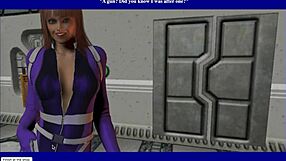 Let's Play Virtual Sci-Fi Girls Ending in Armory Fucking Scene