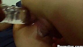 bold sexy asian niya yu dildo plays pussy before hard fucking