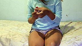 Cute Bebelexxx Craves Hard Fucking With Her Small Tits On Display