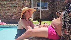 Old Fat Guy Gets Blowjob From Blonde Hotel Slut In Amateur Voyeur Scene