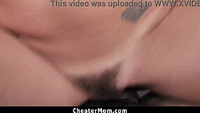 tatted stepmom natasha starr talks to her stepson about spreading pussy