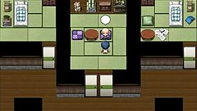 Tanned Natsuki pisses publicly in naughty hentai episode