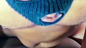 My neighbor's girlfriend sneaked over to watch TV with me