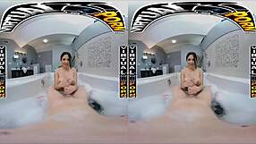 Curvy Latina Serena Santos Bubbles In Spicy Bath