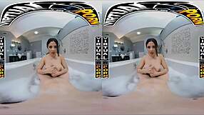Curvy Latina Serena Santos Bubbles In Spicy Bath