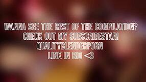 Hey, check these gaming sluts getting creampied in this wild compilation!