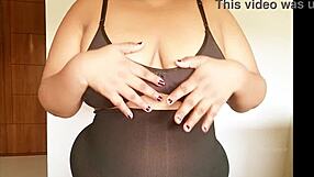 Sexy sister playing with big boobs? Not really sister!