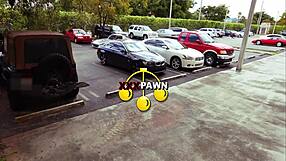 Amateurs Engage in Shop Sex