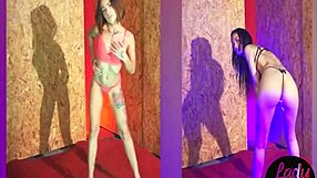 Horny Latinas Open Ass With Big Toy in Steamy Play