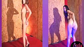 Horny Latinas Open Ass With Big Toy in Steamy Play