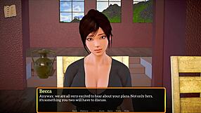 My new family enjoys a fun game night together.