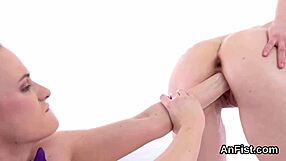 hot lesbian hotties are fisting wet twats and ass holes?