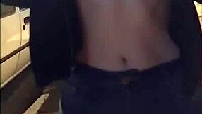 Melina Bloom Feels Exposed During Public Street Masturbation