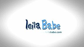 Can Busty Leila Babe Resist Touching Herself?