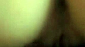 Intense cumshot on oiled pussy in homemade video