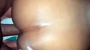 Ebony wife asks husband to record their homemade session