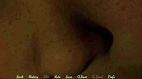 Petite brunette teen sucked off in cinema darkness