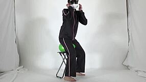 Asian Stockings Fetish With Japanese Balloon Play