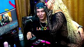 ruan couldn't resist grabbing Andressa Sanchez's stunning boobs and ass