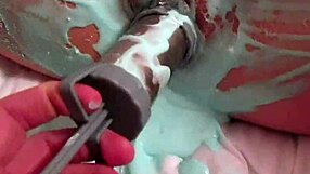 Oily Wife Gets Messy and Fucked Hard with Toys and Dildo