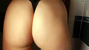 How does this milf handle sucking and riding a massive cock?