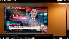 Redhead in bodysuit gets wet pussy licked by latina lesbian!