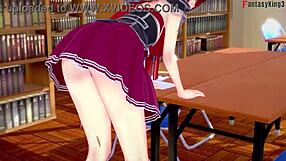 rias gremory begs for sex in hs dxd ntr madness 2