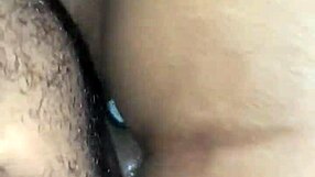 Ebony wife asks husband to record their homemade session