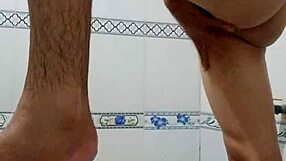 Teen 18+ Enjoys Solitary Bathing Moment