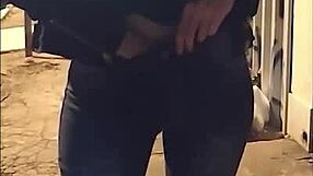 Melina Bloom Feels Exposed During Public Street Masturbation