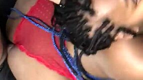 Fat ebony with big ass gets hardcore fucking in contrasting intense scenes